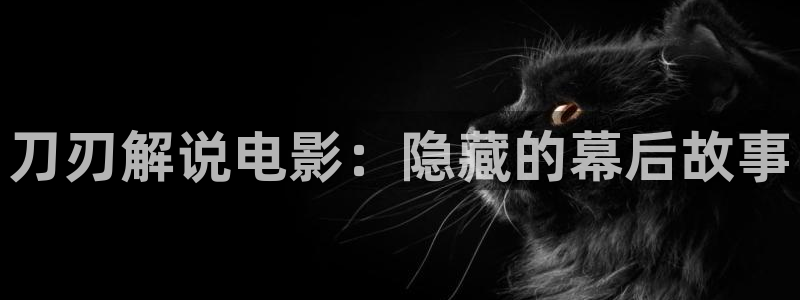 樱桃 视频：刀刃解说电影：隐藏的幕后故事
